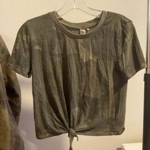 Alternative Apparel Crop Top- gently warm, size M